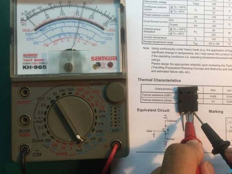 Cách đo và kiểm tra IGBT trong biến tần